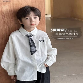 ÁO SƠ MI CHÓ MIX QUẦN THÔ AMBB CHO BÉ -sỉ Sz 90-150 : 165k                Sz 160 : 188k                Sz 170 : 206k