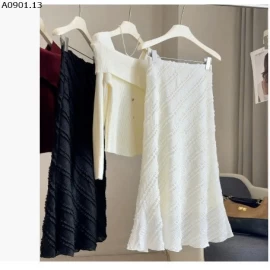 CHÂN VÁY REN ĐUÔI CÁ ANNA-sỉ 215k