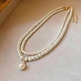 DÂY CHUYỀN NGỌC TRAI GOLICC - sỉ 155k