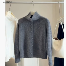 ÁO LEN NHIỀU CÚC CAO CỔ  ANNA - sỉ 205k