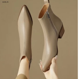  BOOT CỔ THẤP MŨI NHỌN- sỉ 195k
