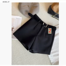 QUẦN SHORT DẠ KÈM BELT ANNA – SIÊU TÔN DÁNG, DỄ PHỐI - sỉ 197k