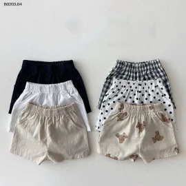 QUẦN SHORT CẠP CHUN CHO BÉ - sỉ 115k