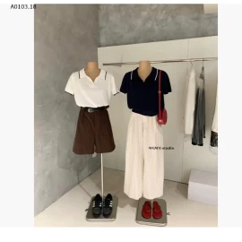 ÁO POLO LEN CỘC TAY W.G.W.E- sỉ 228k