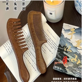 SET 2 LƯỢC GỖ ĐÀN HƯƠNG  - sỉ 108k