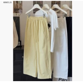 QUẦN ỐNG RỘNG KIỂU NHẬT NHÀ ANNA  - sỉ 180k