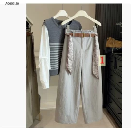 QUẦN NỮ KÈM KHĂN ANNA  - sỉ 230k