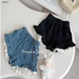 SHORT VIỀN BÈO NINGLI-Giá sỉ 125k