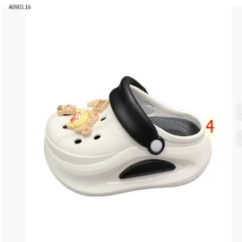  DÉP SỤC CROCS ĐÍNH CHARM CAO CẤP  - sỉ 165k