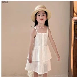 ĐẦM 2 DÂY THÊU NỔI ĐÁNG YÊU - sỉ 205k