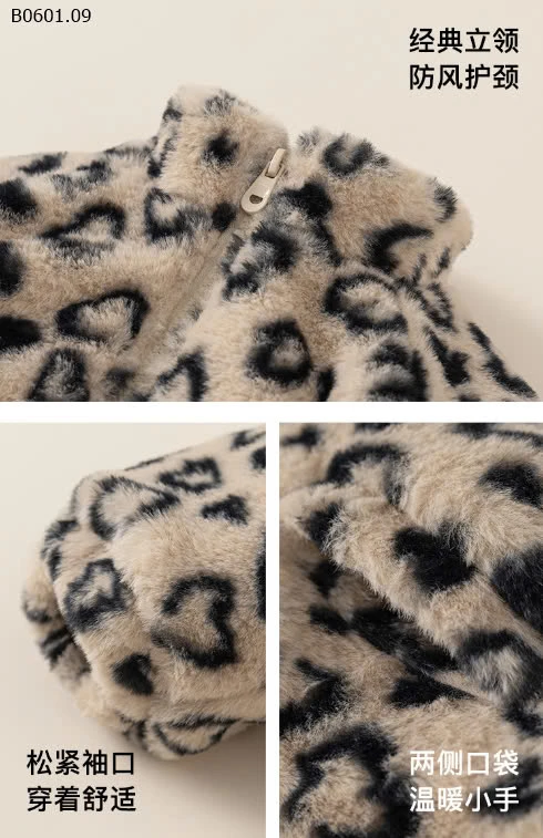 Áo khoác lông họa tiết Mbang -sỉ 244k