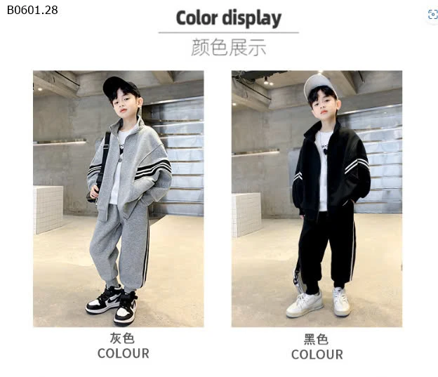 BỘ NỈ BÉ TRAI-sỉ 164k