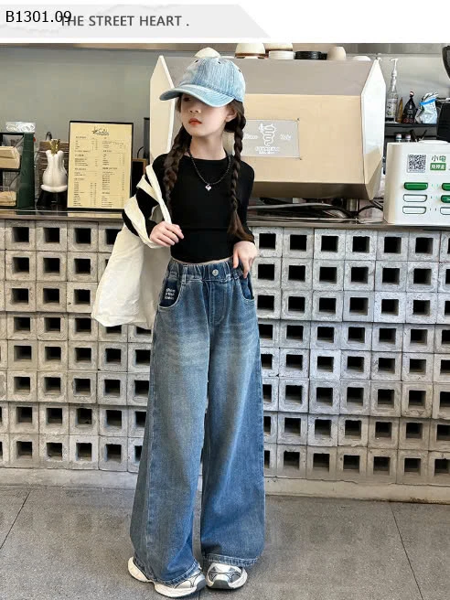 Quần jean ống suông size đại -sỉ 193k