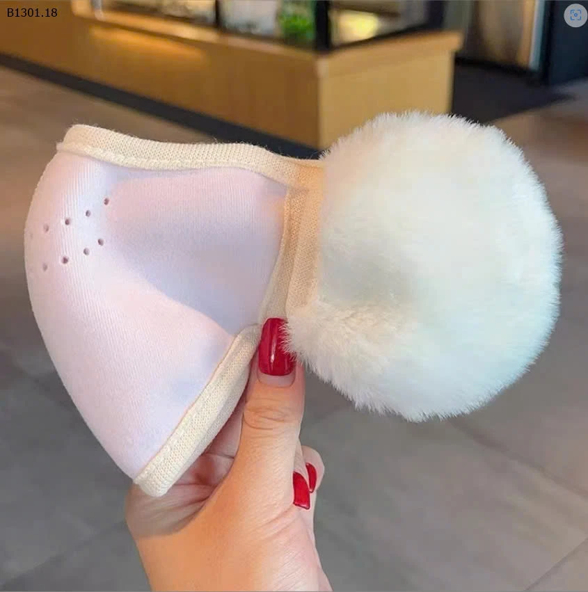 KHẨU TRANG KÈM BỊT TAI CHO BÉ -sỉ 74k/set 4c mix màu