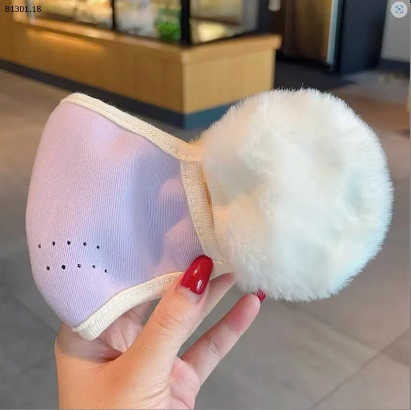 KHẨU TRANG KÈM BỊT TAI CHO BÉ -sỉ 74k/set 4c mix màu