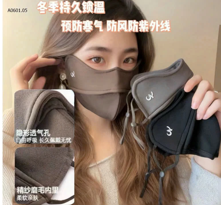 SET 2 KHẨU TRANG CHỐNG TIA UV- sỉ 48k/set 2c chọn màu 