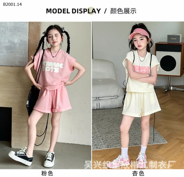 Set bộ  2 màu cho bé gái cực xinh-sỉ 190k