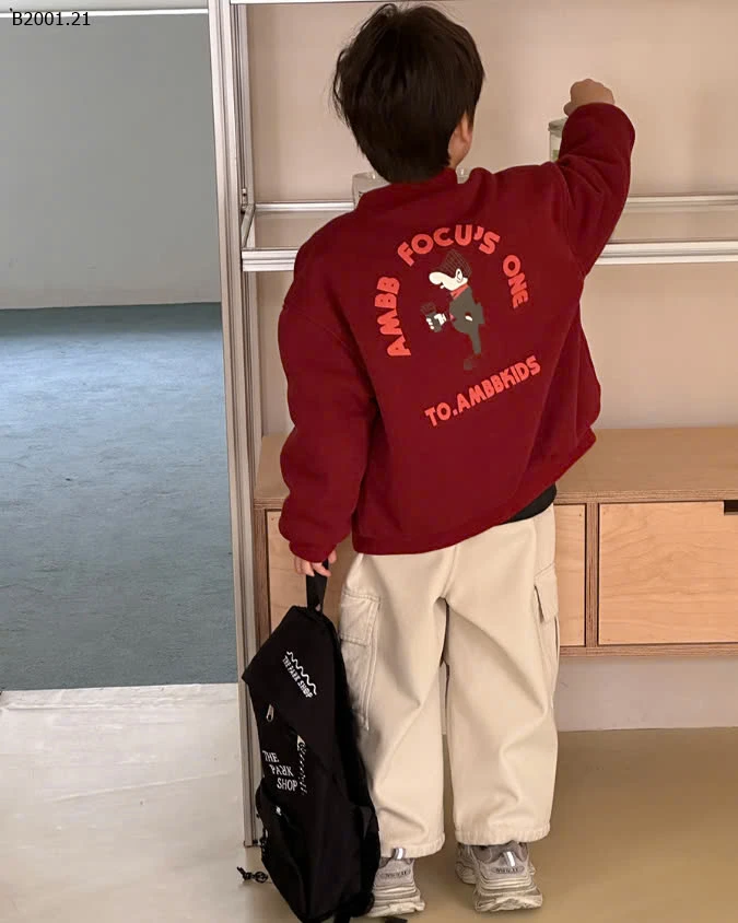 ÁO KHOÁC BOMBER CHO BÉ AMBB-sỉ 255k
