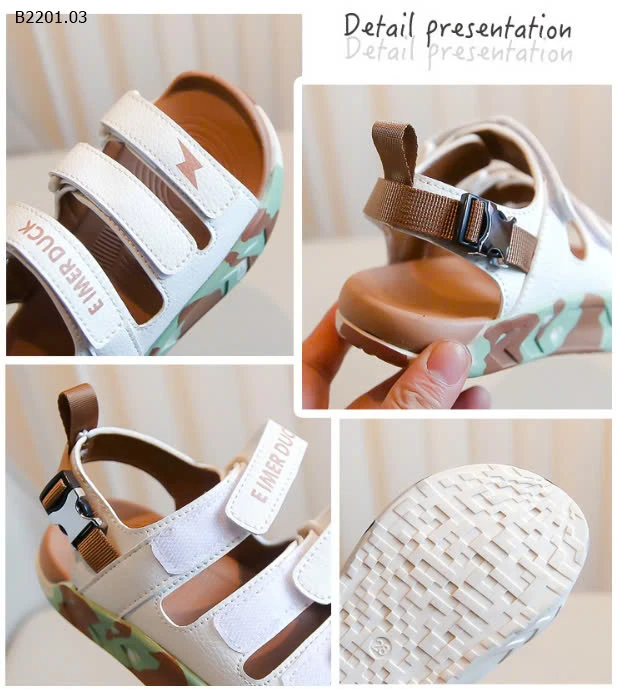 SANDAL QUAI DÁN ĐẾ BÁNH MÌ BG BT -sỉ 159k