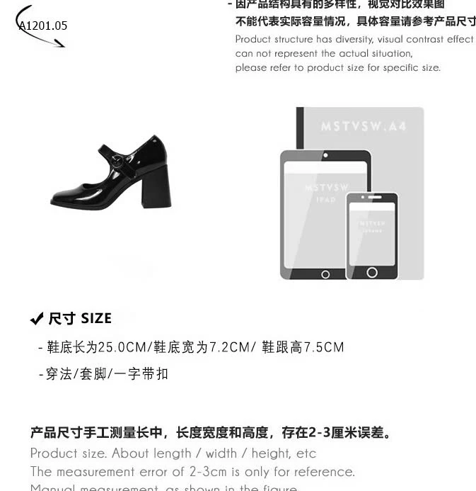 GIÀY MARY JANE-sỉ 179k