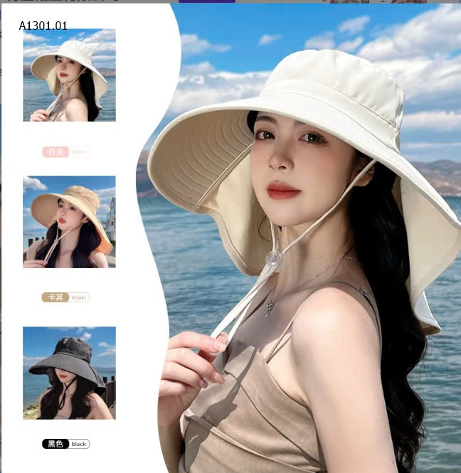 MŨ CHỐNG NẮNG NỮ-sỉ 75k