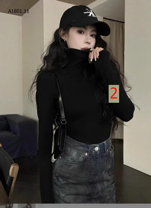 ÁO THUN CAO CỔ -sỉ 90k