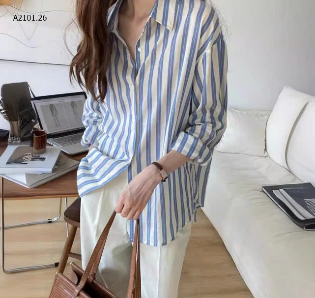 ÁO SƠ MI KẺ SIÊU XINH -sỉ 99k