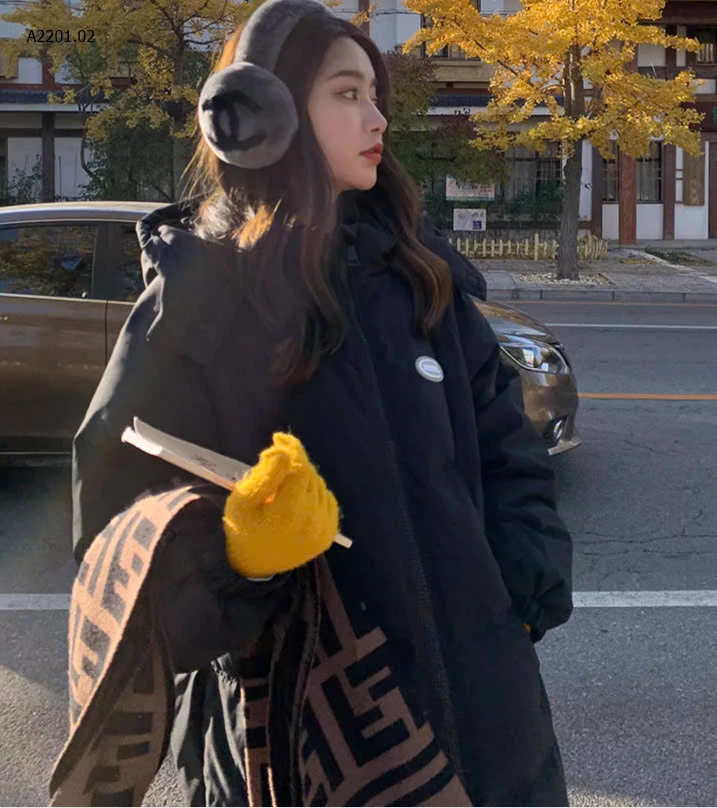 KHOÁC PHAO DÁNG DÀI NỮ -sỉ 185k