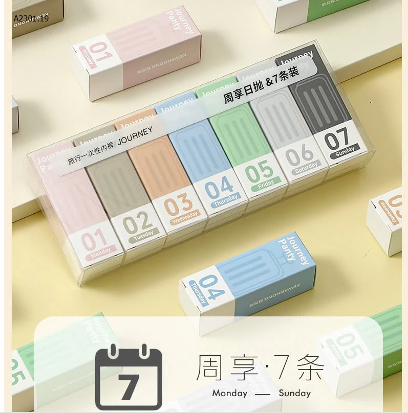 SET  7 QUẦN CHIP DÙNG 1 LẦN -sỉ 69k/set  7C