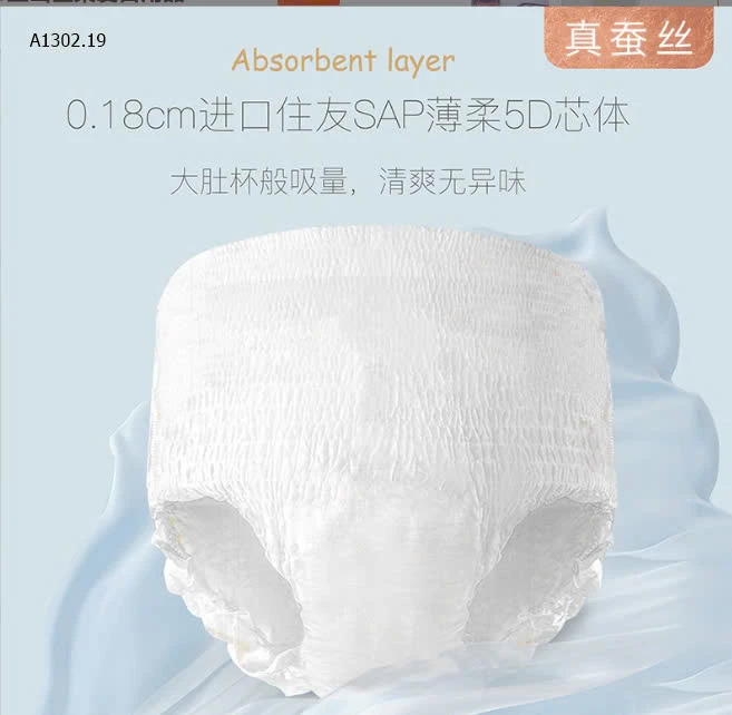     Băng vệ sinh dạng quần  - sỉ 105k/set 3 bịch