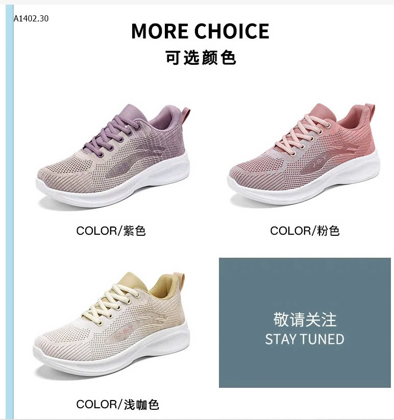 GIÀY THỂ THAO NỮ PHỐI MÀU - sỉ 113k