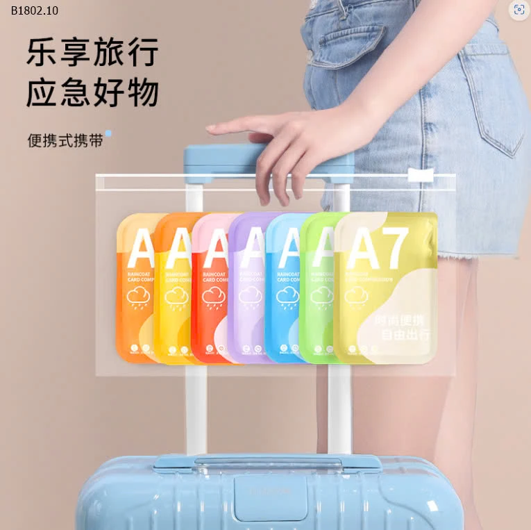   SET 7 ÁO MƯA 1 LẦN SIÊU DAI CHO BÉ - Sỉ 59k