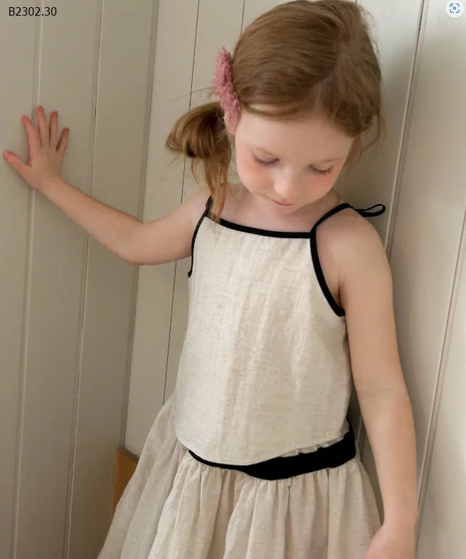 SET ÁO & VÁY TIỂU THƯ – NÀNG THƠ NHÍ CHÍNH HIỆU-sỉ 222k