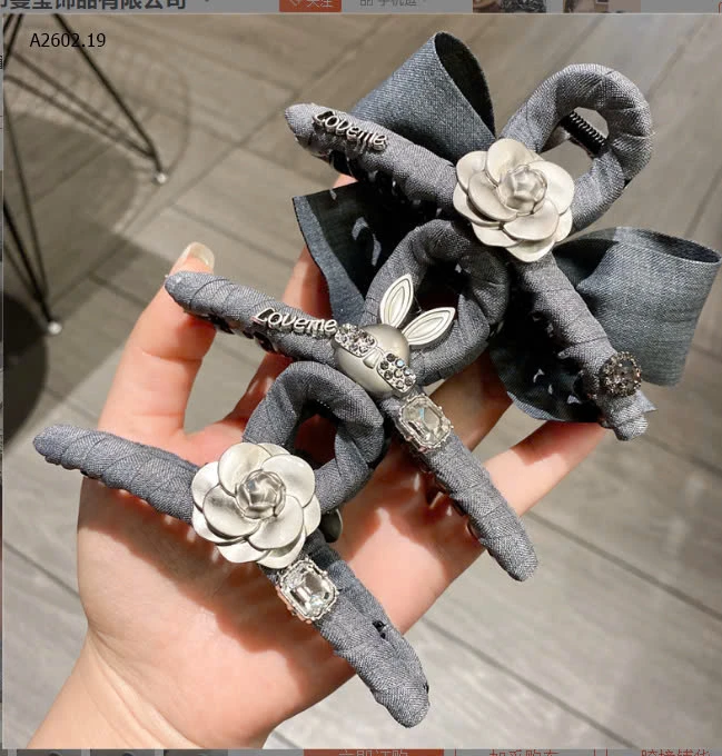 SET 3 KẸP TÓC VỪA SANG VỪA XINHsỉ 75k/set 3c mix mẫu 