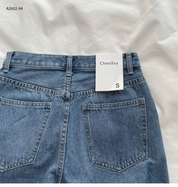 QUẦN SHORT DENIM ỐNG RỘNG -sỉ 114k