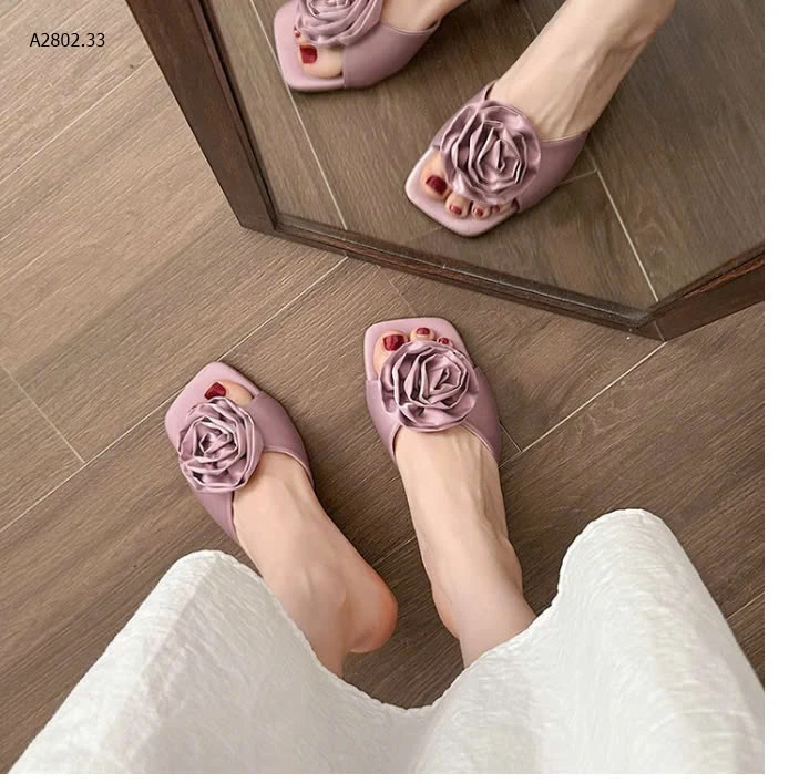 DÉP CAO GÓT HOA CHO NỮ-sỉ 140k