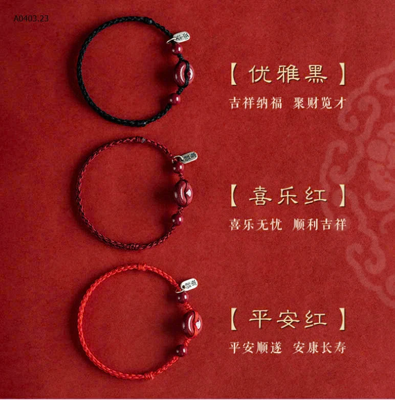 VÒNG TAY CHỈ ĐỎ BÌNH AN-sỉ 39k