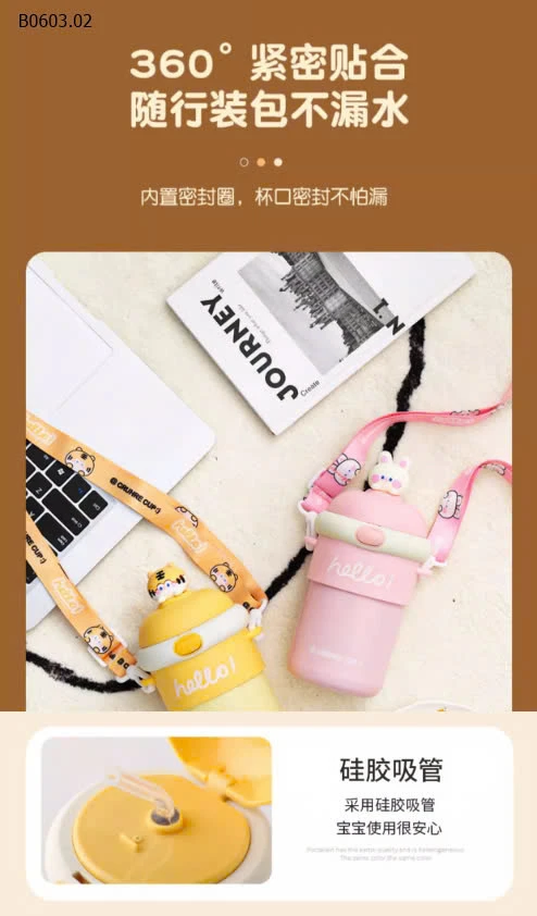 BÌNH NƯỚC KUTE CHO BÉ-sỉ 55k