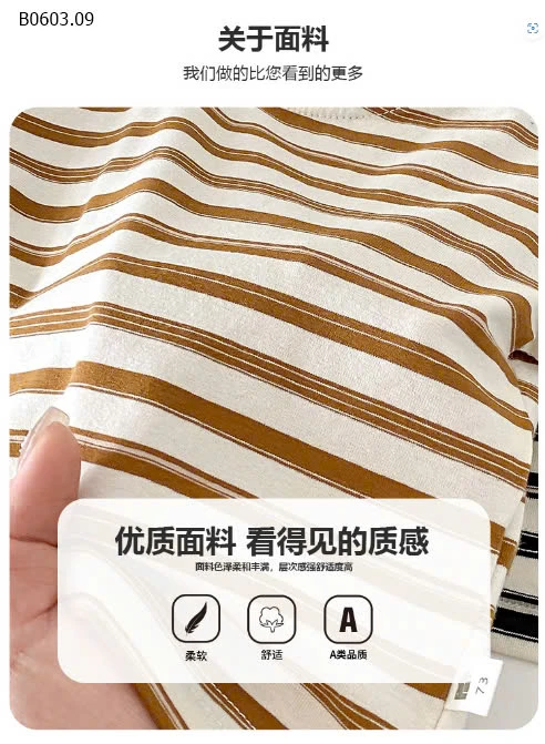 SET ÁO KẺ MIX QUẦN YẾM -sỉ 218k