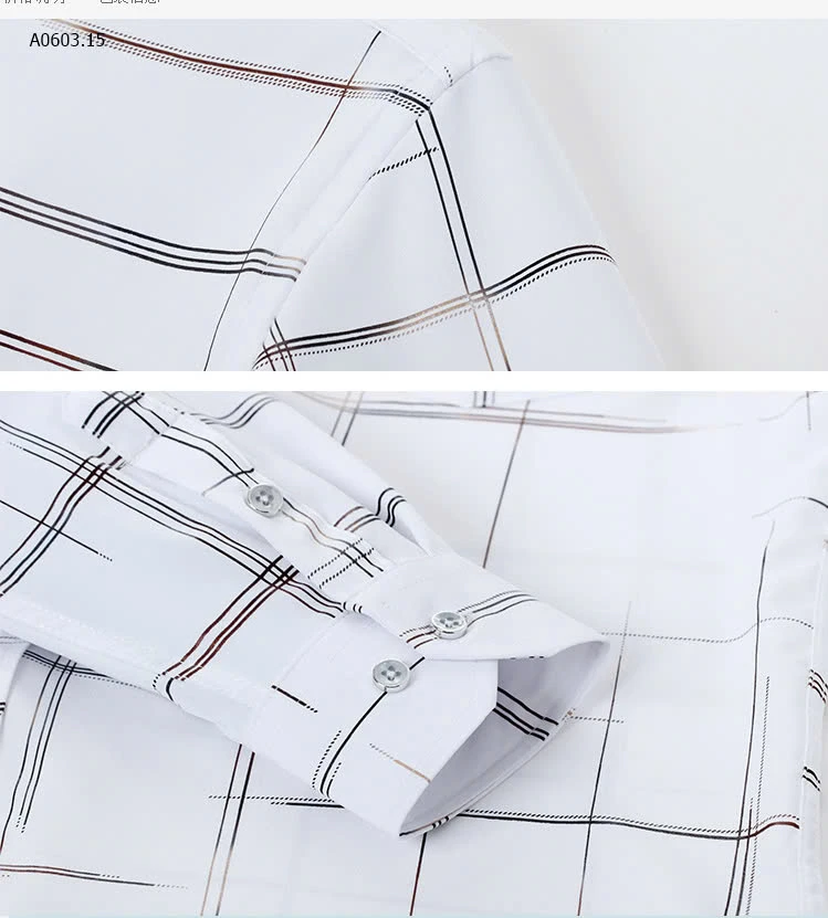 ÁO SƠ MI NAM KẺ HỌA TIẾT NAM-sỉ 190k