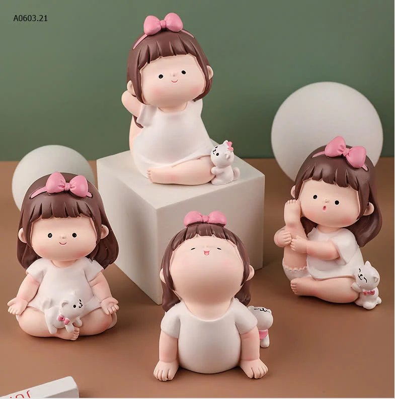 BỘ 4 BÉ GÁI TẬP YOGA DỄ THƯƠNG -sỉ 118k