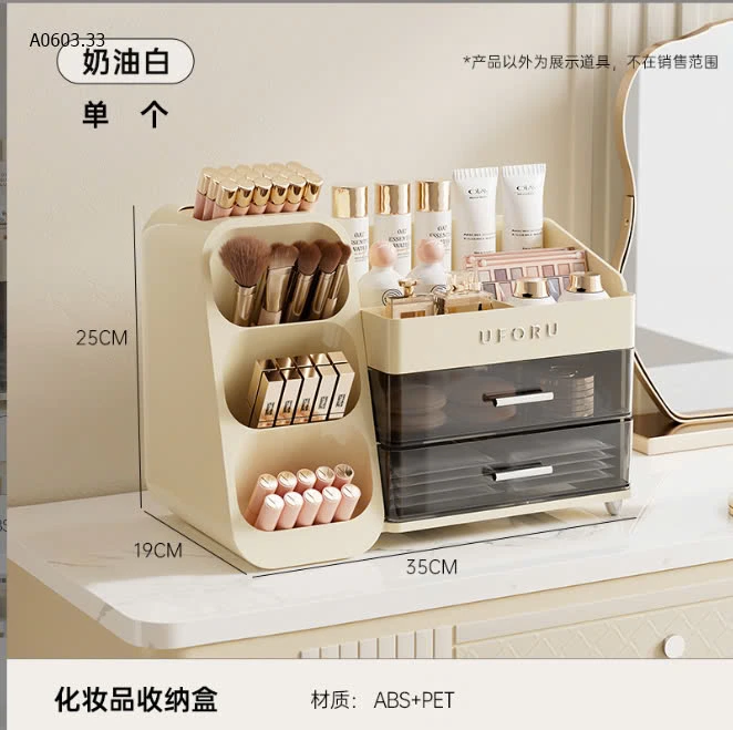 HỘP ĐỰNG MỸ PHẨM ĐỂ BÀN-sỉ 219k