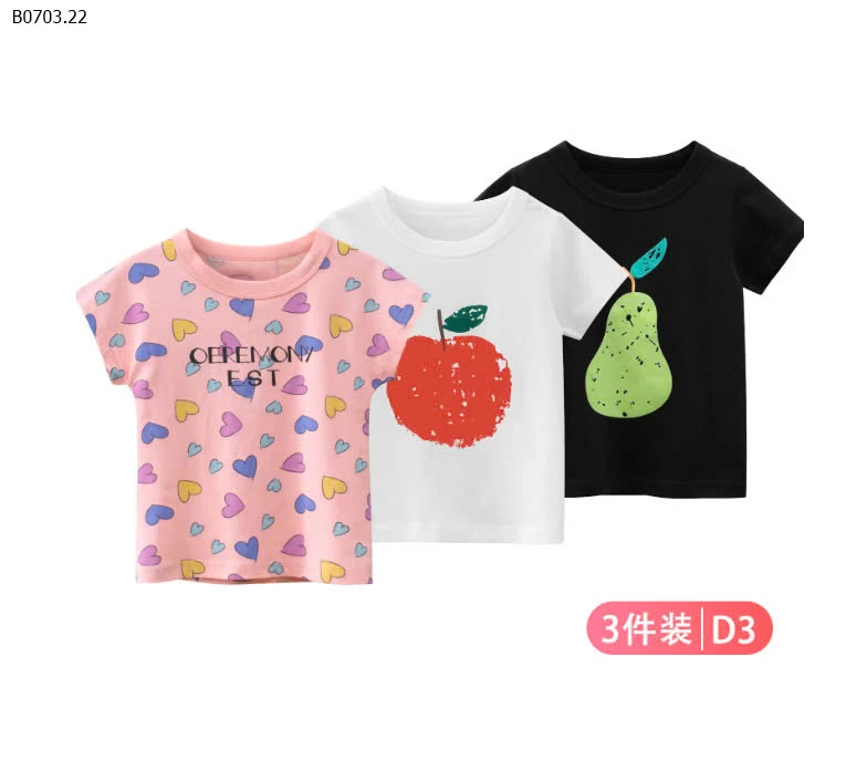 PHÔNG KID THUẦN COTTON -sỉ 129k/set 3c