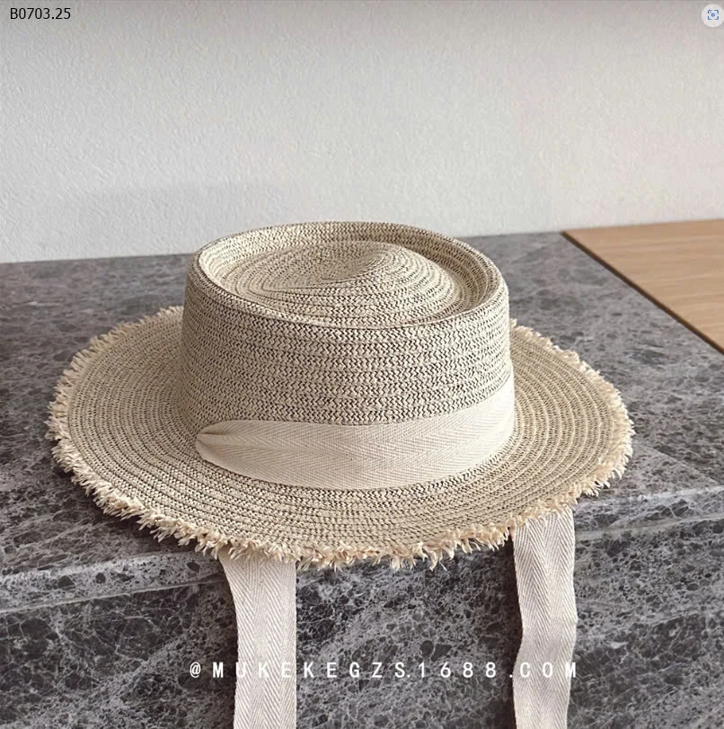 Mũ cói vành tròn cho bé -sỉ 107k