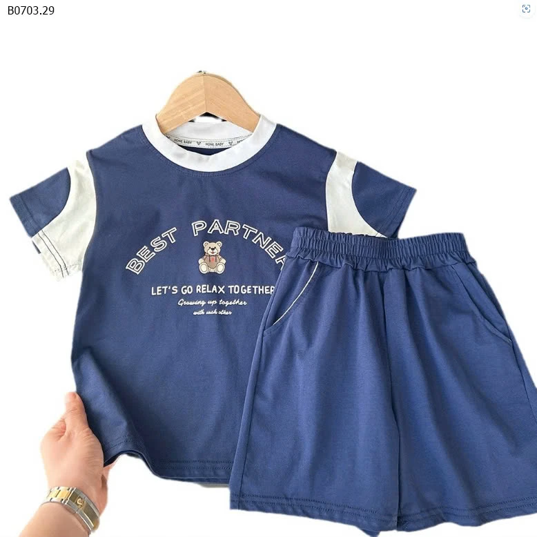 BỘ CỘC HÈ PHỐI TAY CHO BÉ TRAI-sỉ 130k