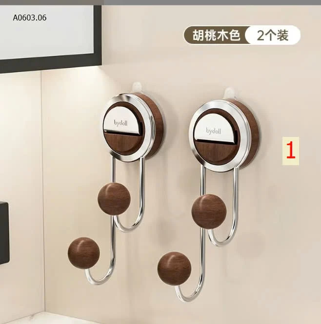 SET 2 MÓC TREO ĐỒ HÚT CHÂN KHÔNG-sỉ 109k/set 2c 