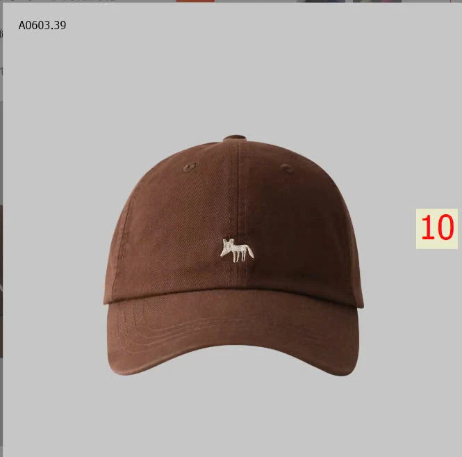 MŨ LƯỠI TRAI THÊU FOX -sỉ 55k