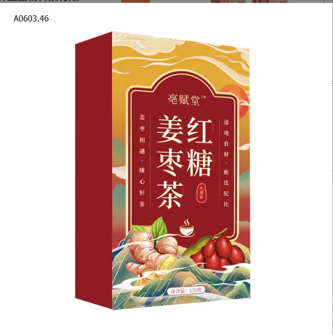 TRÀ GỪNG TÁO ĐỎ -sỉ 78k/set 2 hộp