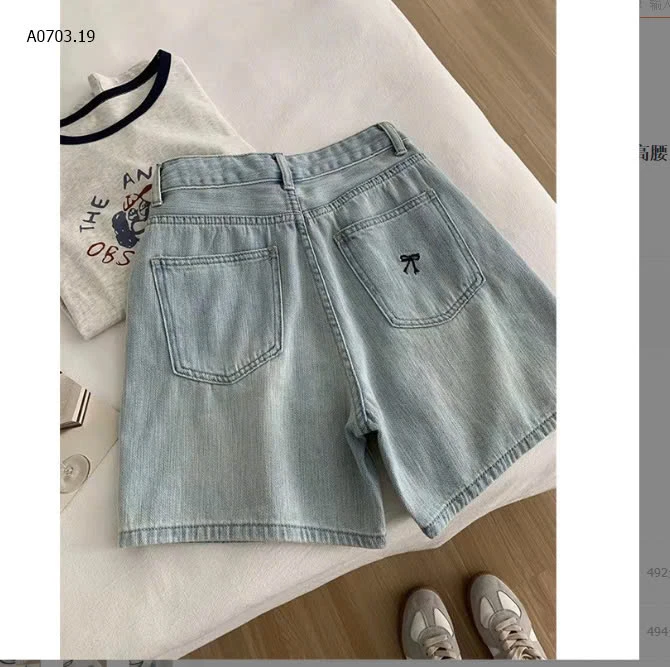 QUẦN SOOC THÊU NƠ -sỉ 145k