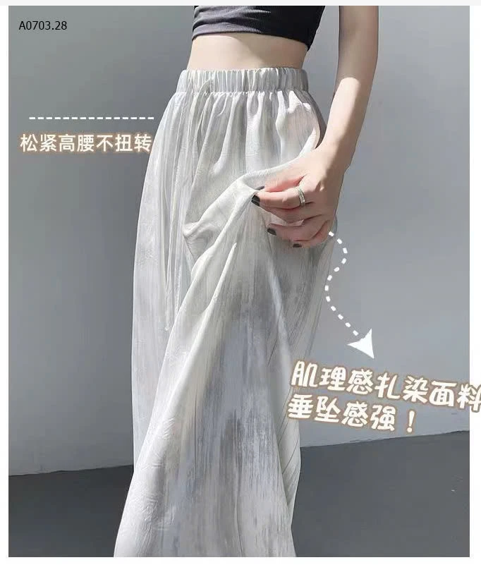 QUẦN LỤA ỐNG RỘNG SUÔNG MỀM NỮ-sỉ 90k